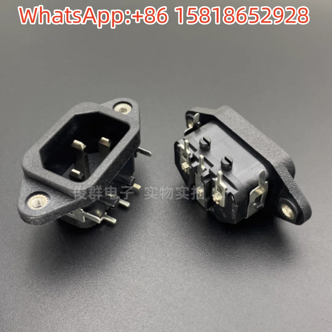 

10 шт. ST-A01-002LTA компонентная розетка с заземлением, вилка переменного тока, тройной разъем 15 А