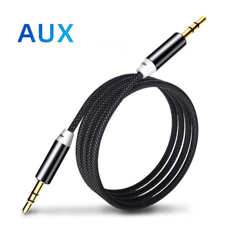 Elough AUX-Kabel Stecker auf Stecker 3,5mm Audio-Kabel Lautsprecherkabel für iPhone Xiaomi Computer Laptop Auto Kopfhörer AUX-Kabel