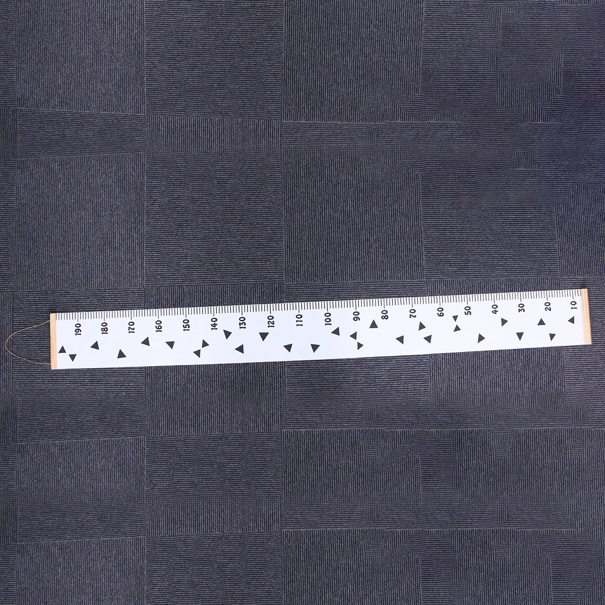 

Baby Height Growth Chart Hanging Ruler Wood Frame Fabric Kids Room Wall Durable Growth Tracking Nursery Decoration