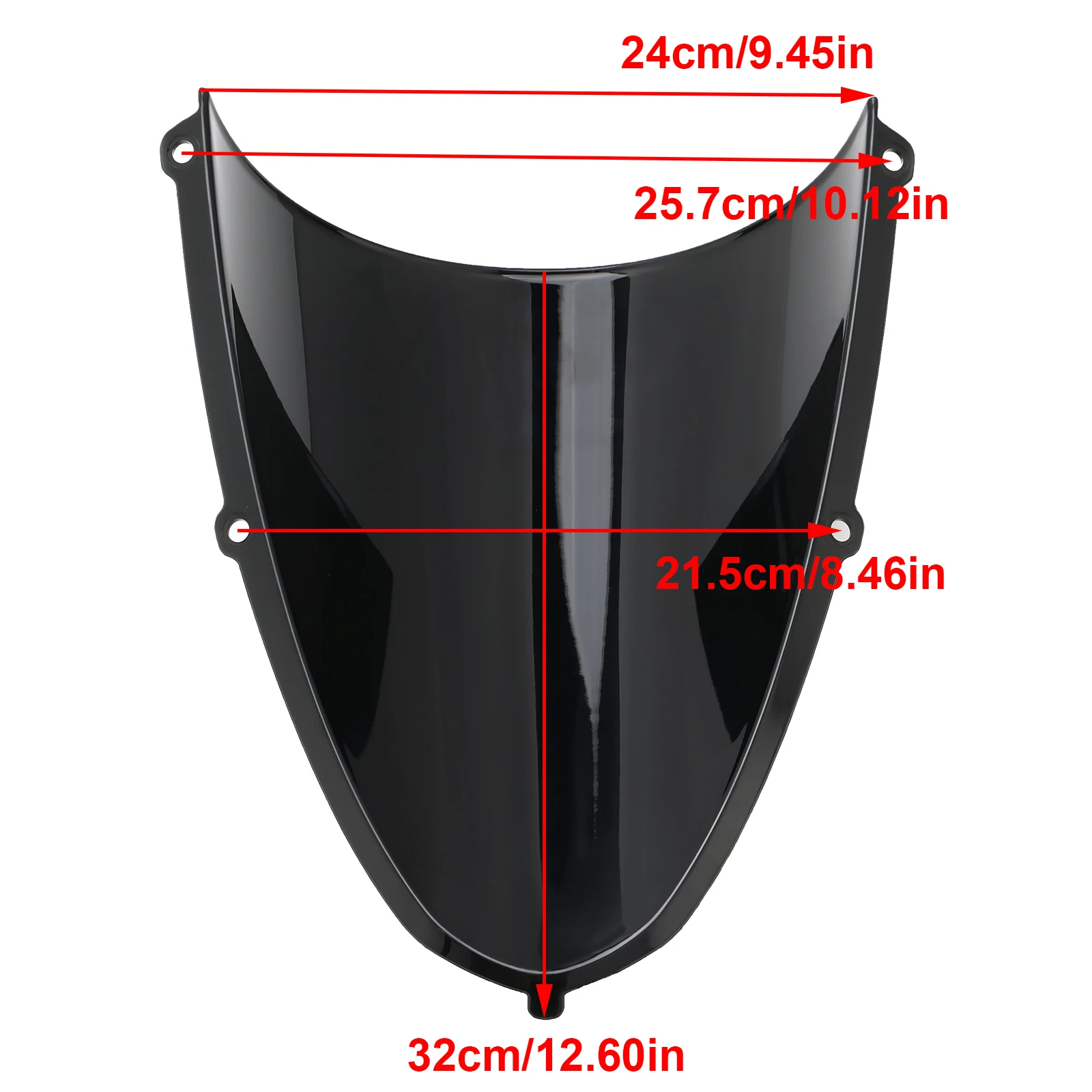 Artudatech Windshield WindScreen Headlight Fairing Cover fit for RC390 2022-2023