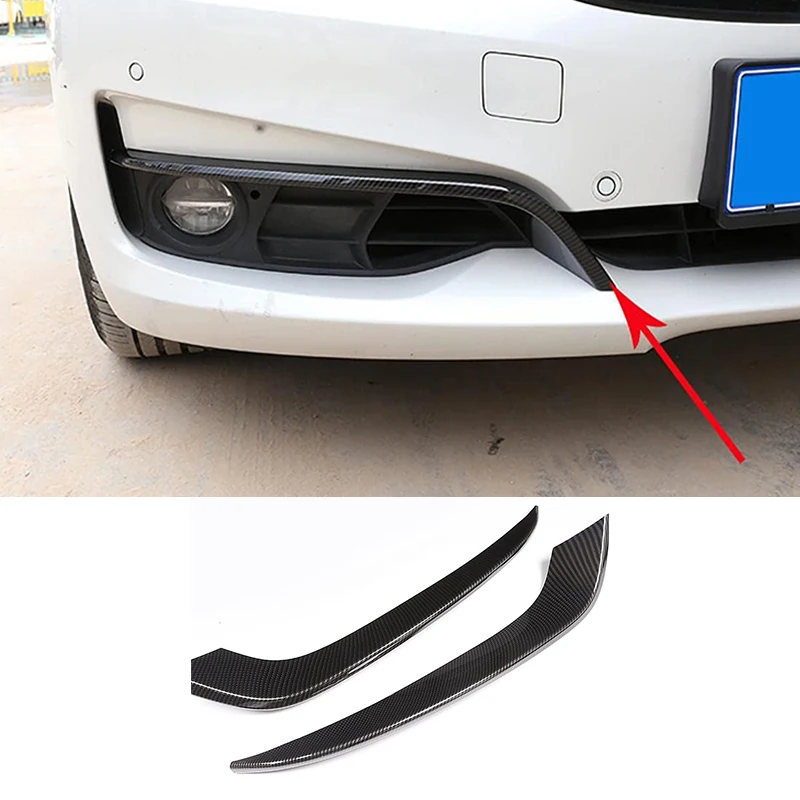 

For BMW 3 Series GT Gran Turismo F34 2013-2017 ABS Front Bumper Fog Lamp Cover Decorative Frame Car Parts Accessories