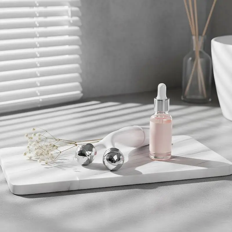 [H] 1Pcs V Shape Face Lifting 3D Facial Roller Massage For Full Body Relaxation Beauty Massage Stick Instruments