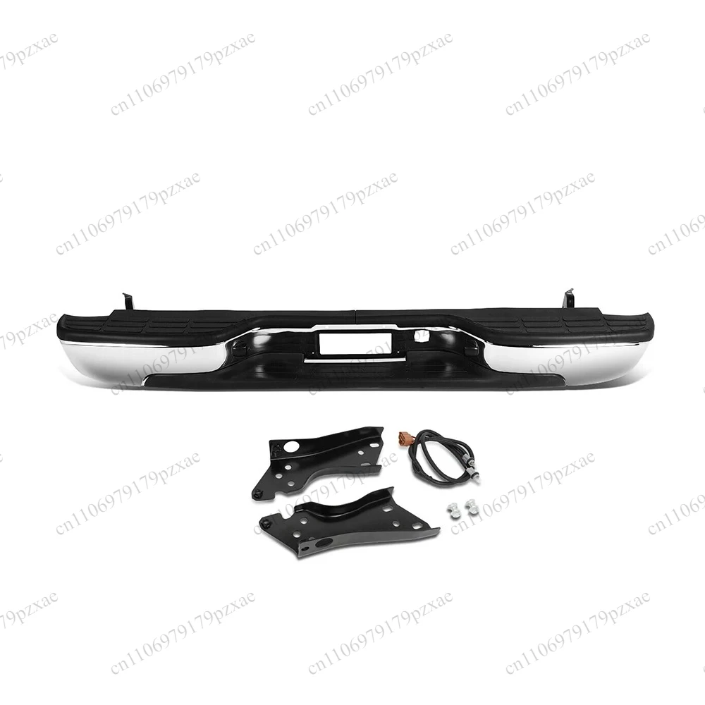 Rear Bumper Cover Without Sensor Holes Fit 2014-2018 1500 Pickup Truck Replacement Accessory