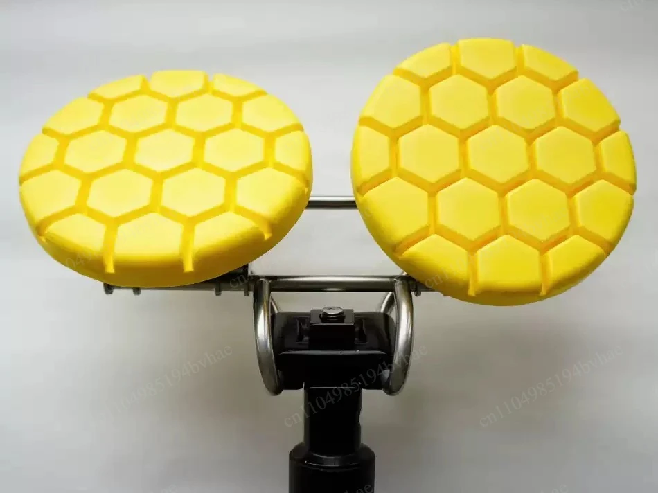 Bicycle seat cushion, long-distance seat cushion, balance noseless saddle, widened and enlarged foot pad accessories