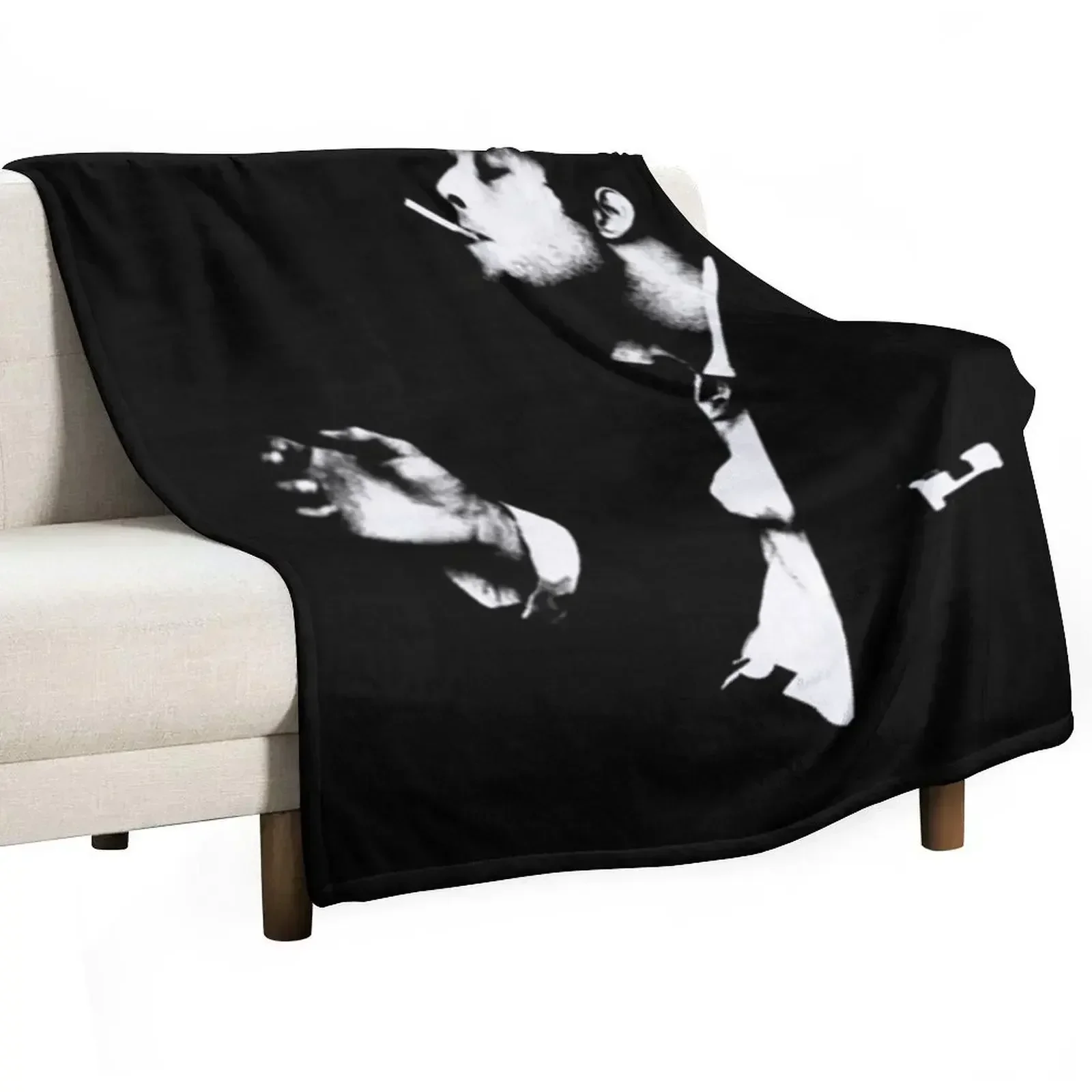 

Tom Waits - Tom Waits icon Throw Blanket Thins Bed covers Blankets