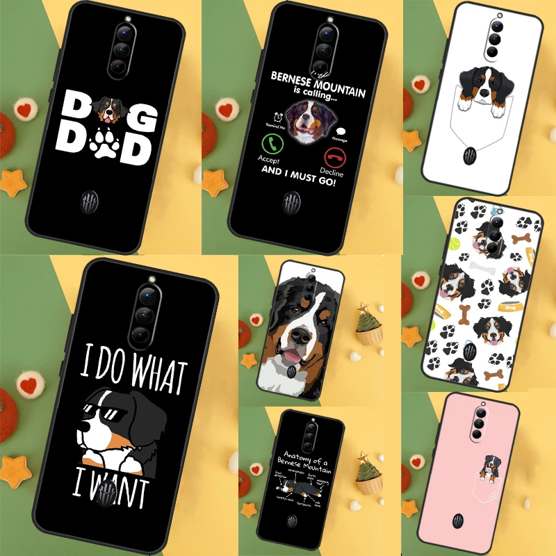 Bernese Mountain Dog Phone Case For ZTE Nubia Red Magic 9 Pro Plus 8 8S Pro Plus 6 7 6S 7S Pro 5G 5S 6R Cover