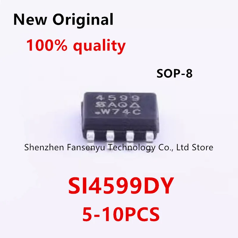 

(5-10pcs)100% New original SI4599DY SI4599 4599 sop8 Chipset.
