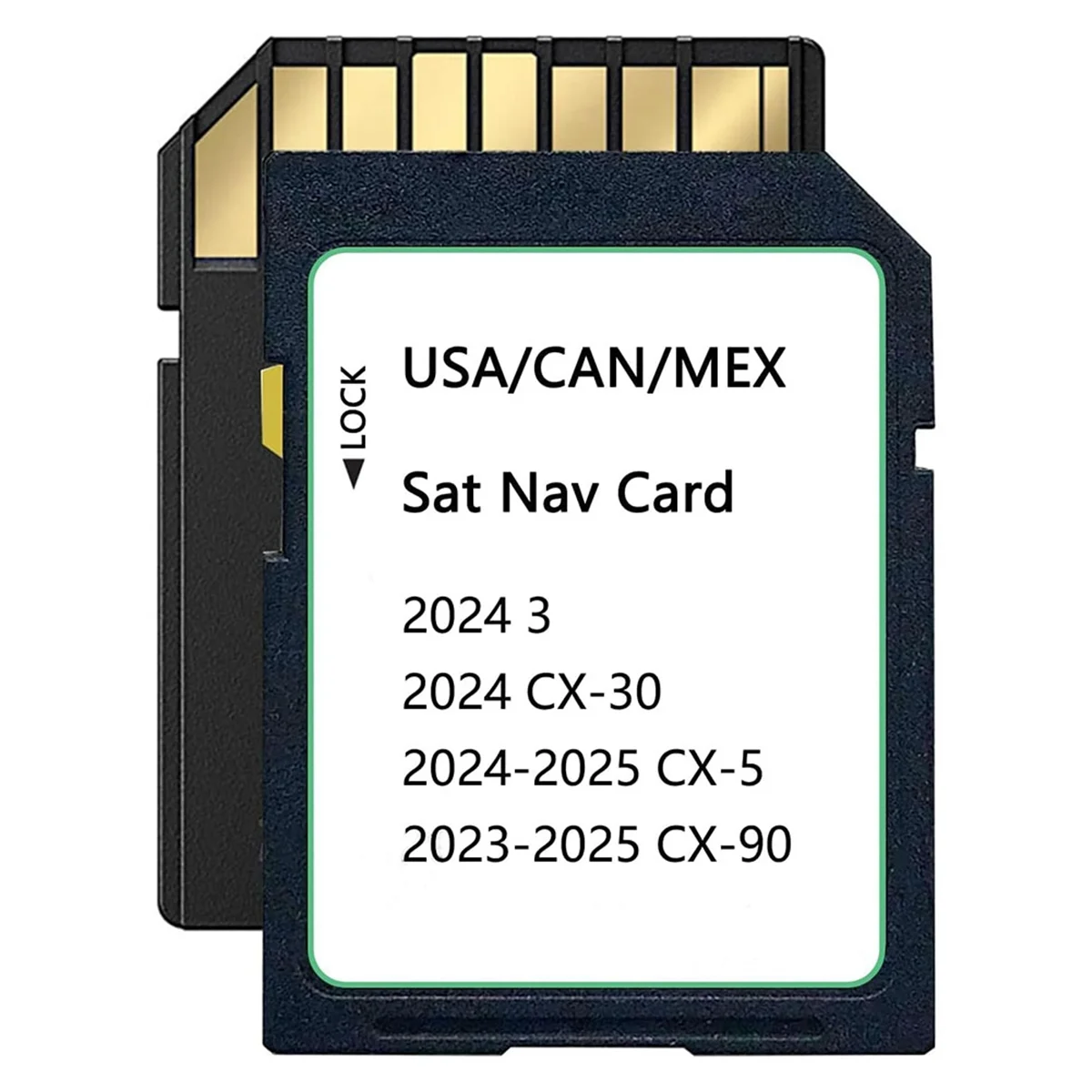 2025 + Upgraded KMV66 EZ1B Navigation SD Card Map for -5(2024-2025), -30/Model 3(2024), -90(2023-2025) for USA/CAN/MEX