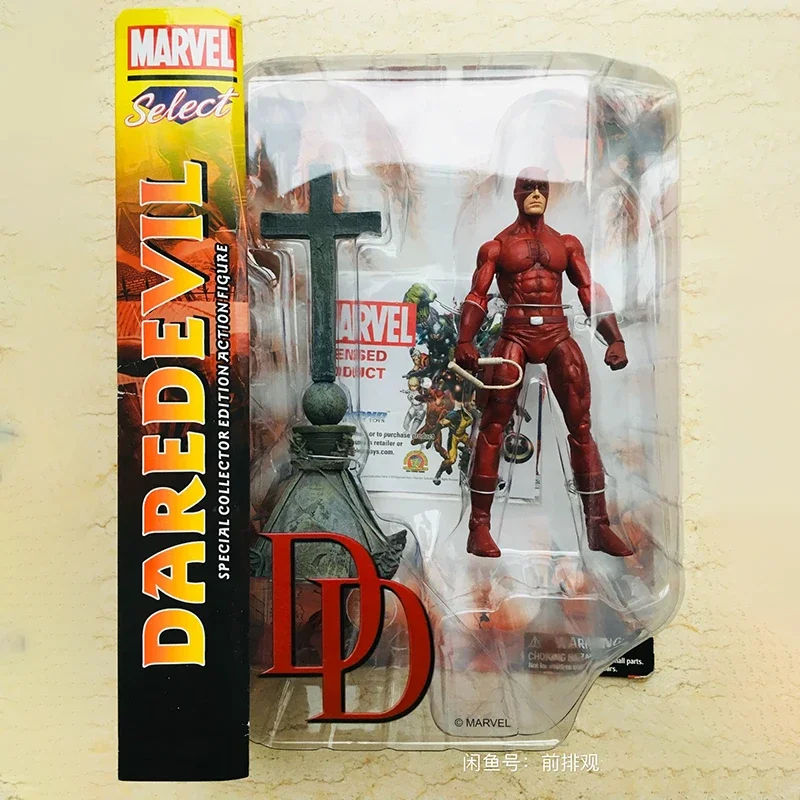 Dst Spot Genuine Diamond Marvel Collection Daredevil Action Figure 7 Inches For Boys Birthday Gift Collection