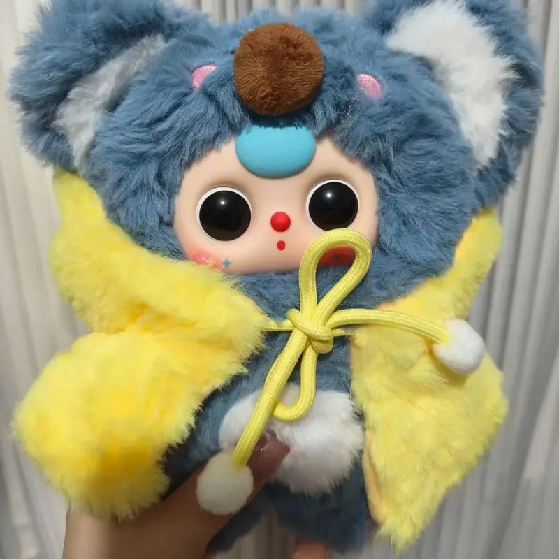 

Baby Three I'M Not A Warrior Series Blind Box Plush Vinyl Doll Kawaii Trendy Play Figure Bag Pendant Decoration Gift For Kids