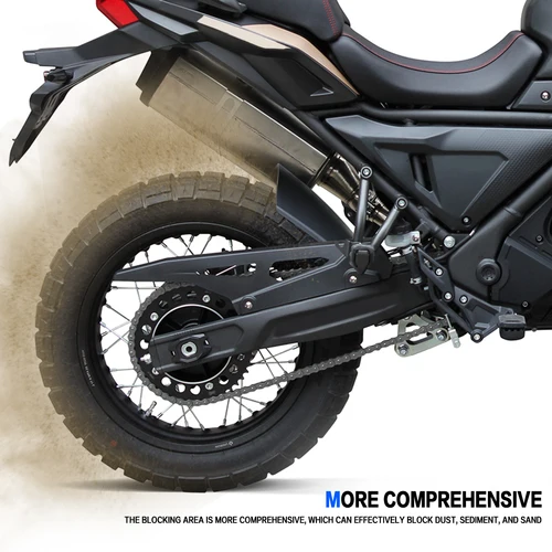 Imagen 2 del producto Para VOGE DSX 625 DS625X DSX625DSX guardabarros trasero de motocicleta extensión protector contra salpicaduras guardabarros DS 625X
