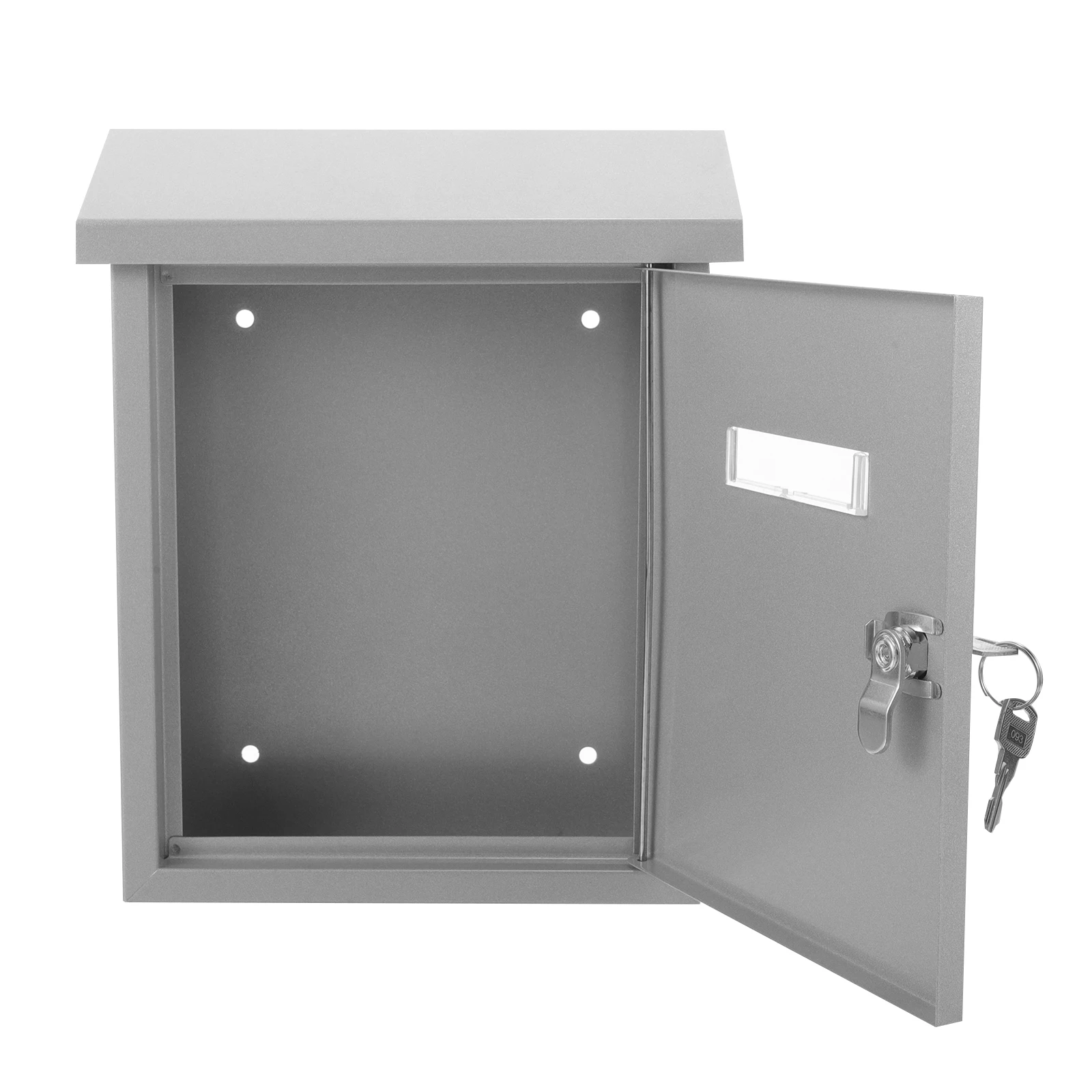 

Retro Silver Letter Box Wall Mounted Metal Mailbox Durable Waterproof Storage Capacity Home Decor Post Boxes Suggestions