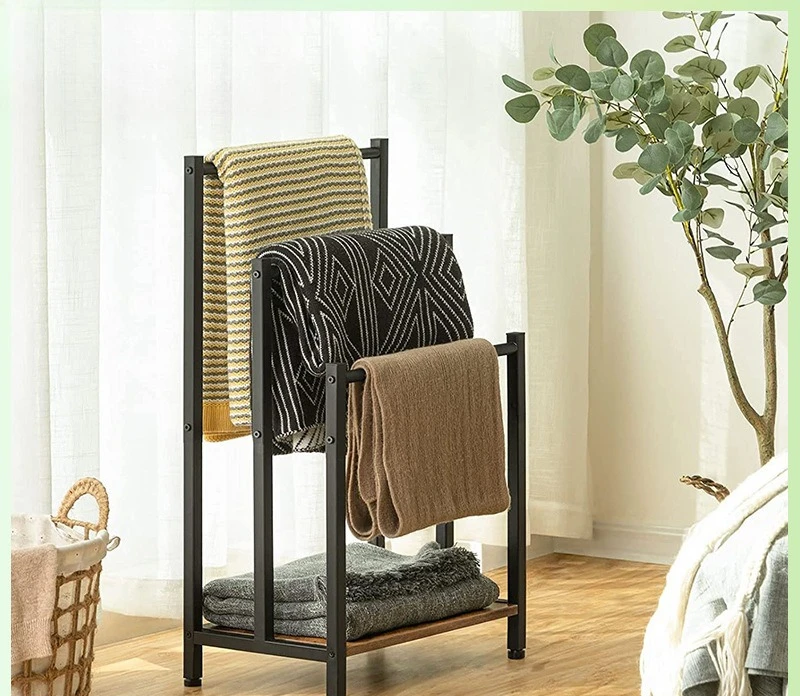 Leichter Luxus, Nordic, Handtuchhalter, Boden, Waschtisch, Haushalt, Marmor