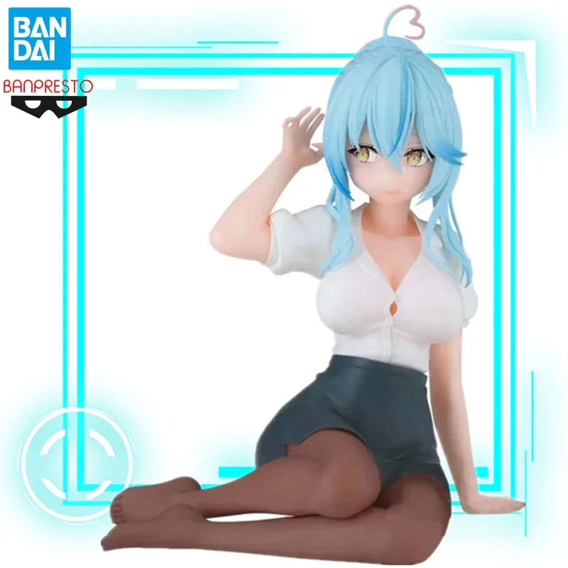 

In Stock Original BANPRESTO Hololive Yukihana Lamy Office Style Ver. Action Figure PVC Collection Model Toy Xmas Gift for Boys