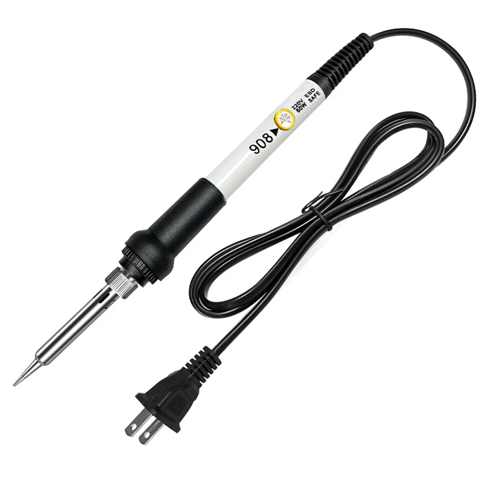 Adjustable Temperature Electric Soldering Iron 220V 110V 60W Welding Solder Rework Station Heat Pencil Tips Repair Tools