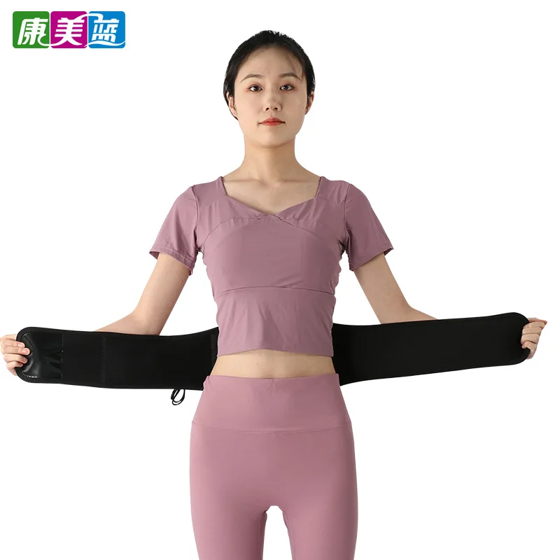 Electric Heating Waist pad Massager USB Belt Vibration warmer Compress Therapy Lumbar Back Support Brace Pain Relief