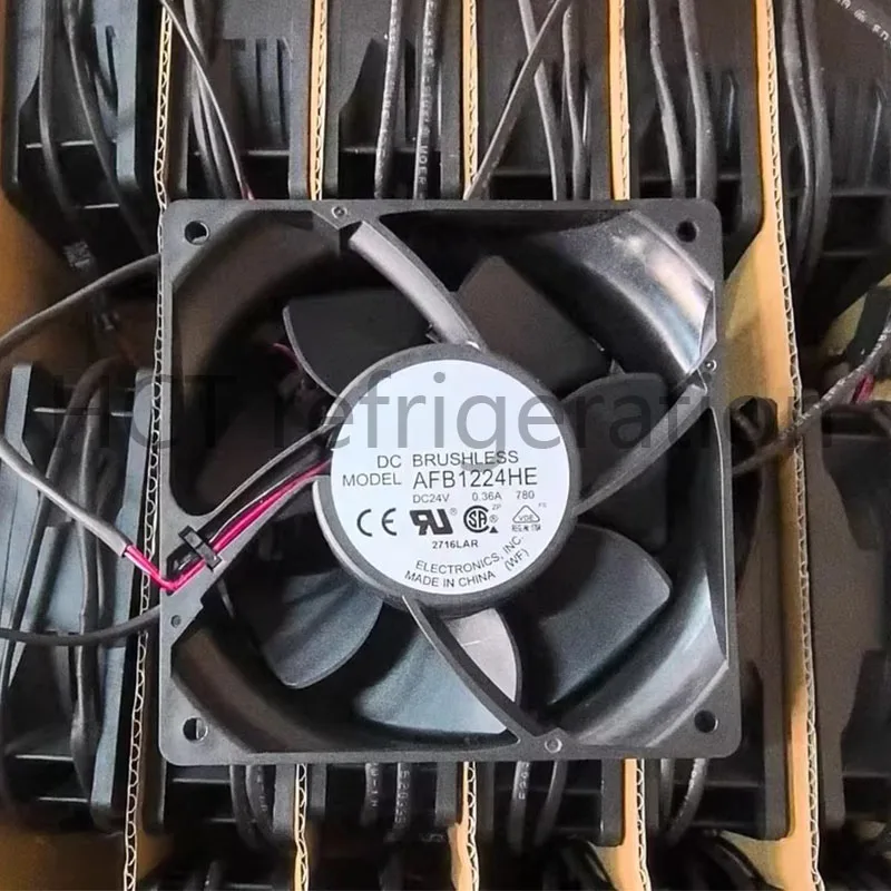 Original 100% Working AFB1224HE 24V 0.36A cooling fan
