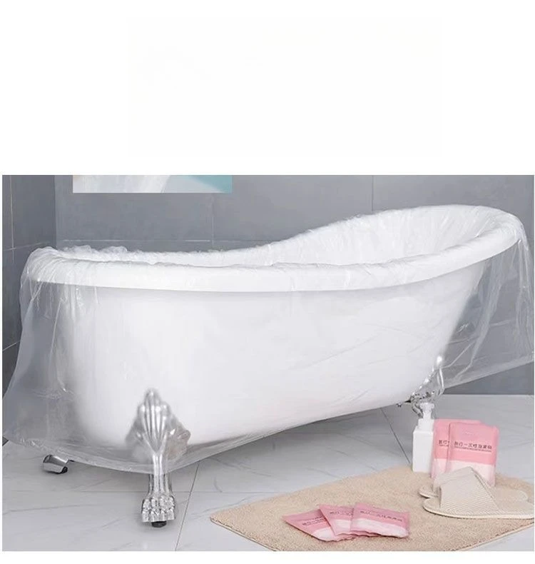 3 حقيبة سفر لحوض الاستحمام المحمول - حوض استحمام ساخن للاستعمال مرة واحدة للفندق/الخارج، ملحق حمام سهل التنظيف للتجميل والعناية الصحية #5