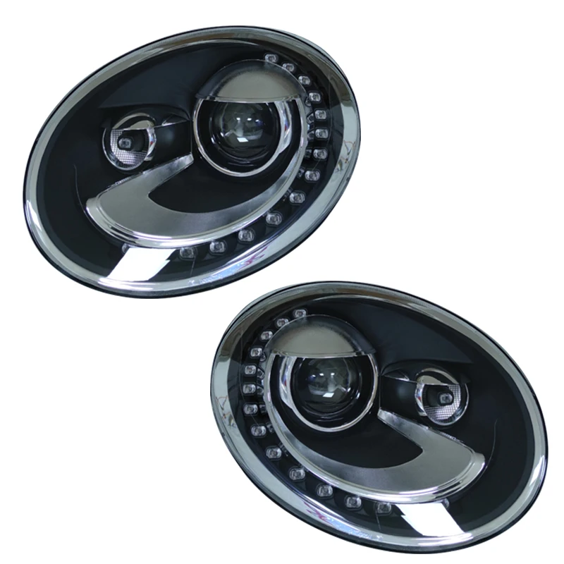 

Plug and Play Front Light Headlights Beetle Head Light 2013-2021 Upgrade New Front Light Headlamp for VW Beetle Parts