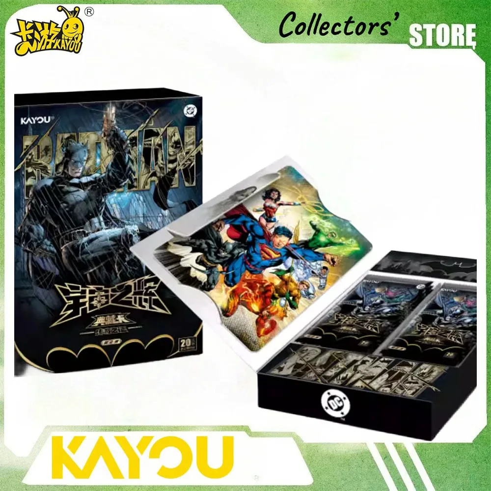 KAYOU Genuine Dc Card Universe Glory Proof Of Legend Collection Card For Children Rare Batman Wonder Woman Character Card Gifts
