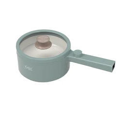 Olla multifunción portátil para cocinar arroz, olla eléctrica para freír fideos, Mini olla caliente para dormitorio doméstico, 1,5 l, novedad de 2024