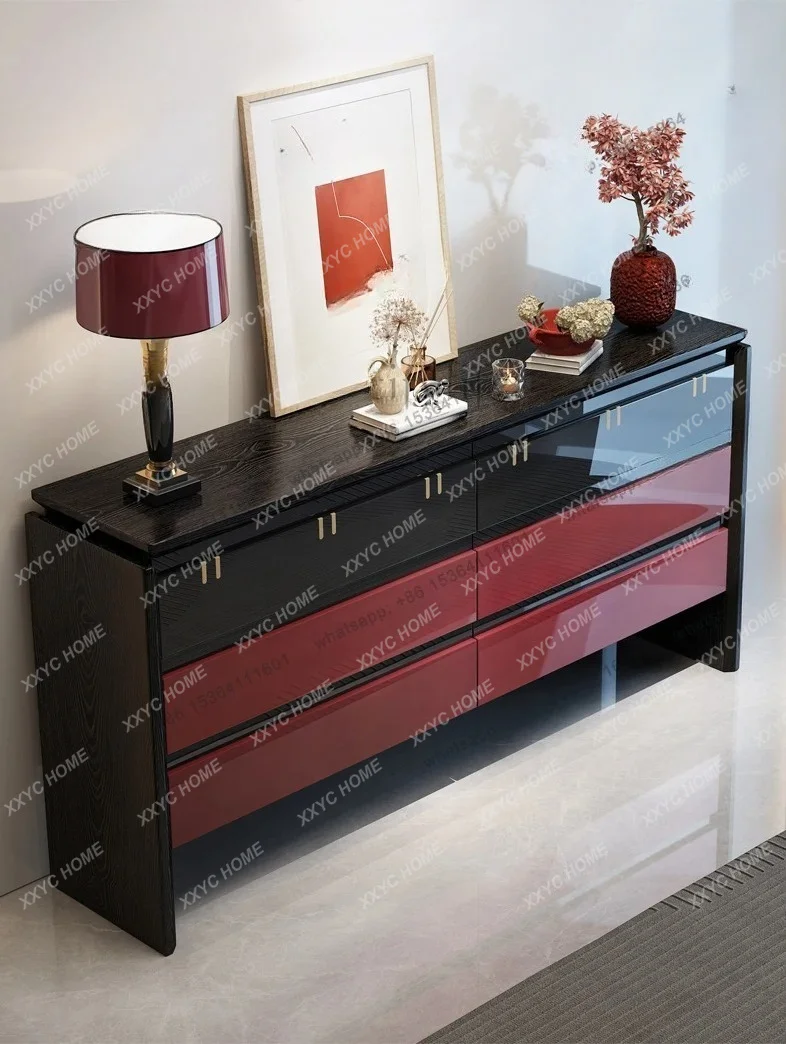 Entrance chest villa living room high-end, modern simple master bedroom bedside locker