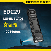 Original NITECORE EDC29 flashlight portable light Pocket Light EDC Key Light Keychain Flashlight Camping torch hiking lantern