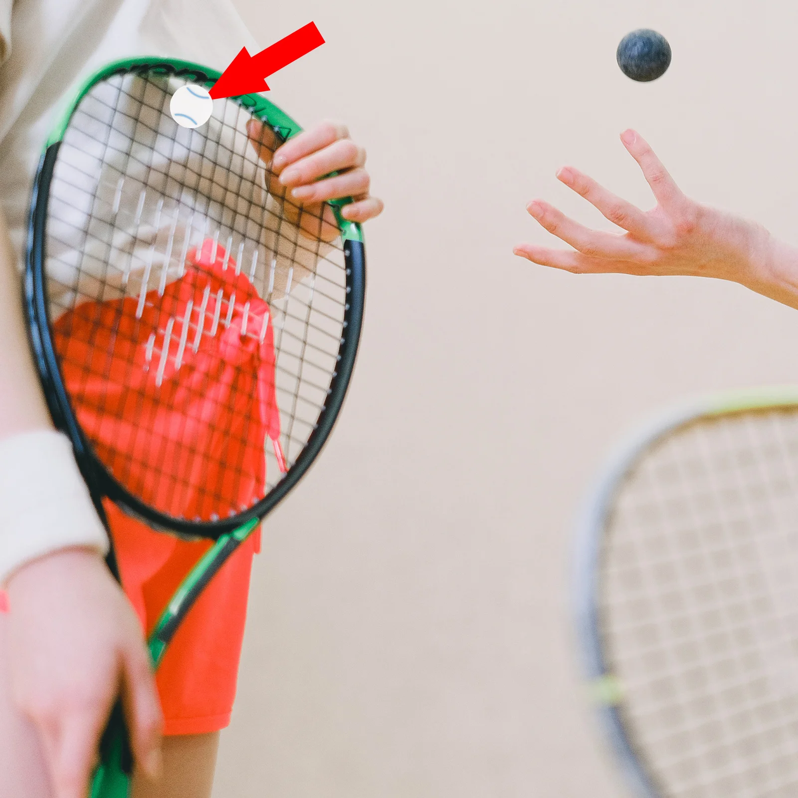 

10Pcs Tennis Racket Dampeners Silicone Vibration Absorbers Enhance Comfort Stability Easy Installation for All Tennis Rack