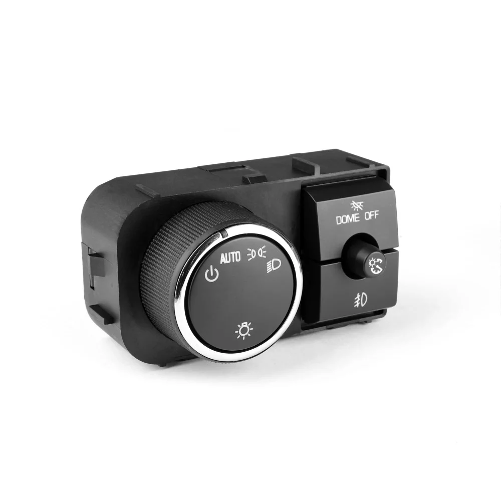 

Headlight Switch with Fog Lamp 25858705 15926099 15096895 Headlamp Control Switch for Silverado Sierra Suburban Yukon 2007-2013