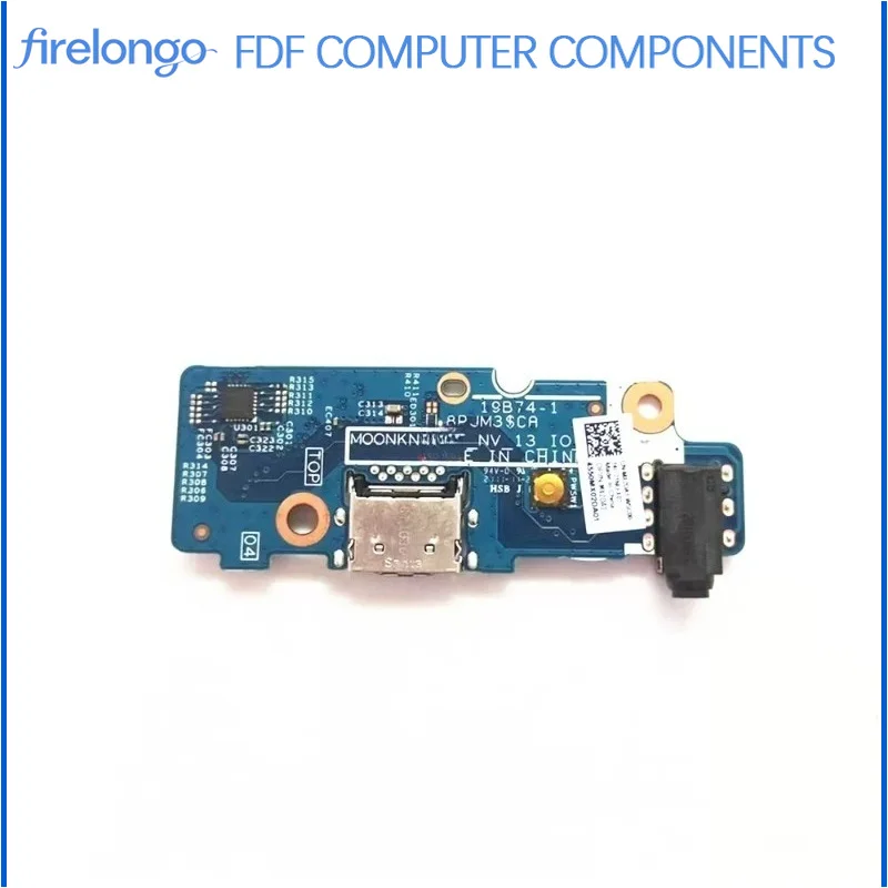 For DELL Inspiron 5310 USB Audio Board Switch Board 19B74-1 0WTKP3 Replacement Part