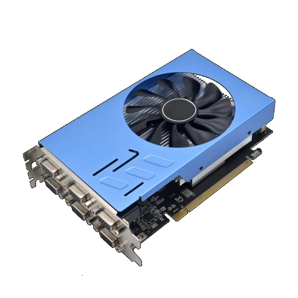 Multi-Screen Graphics Card 6 Screens 6 Ports Lock Screen RX580/R7350 Stock Futures Splicing Fusion 6 HDMI Interfaces