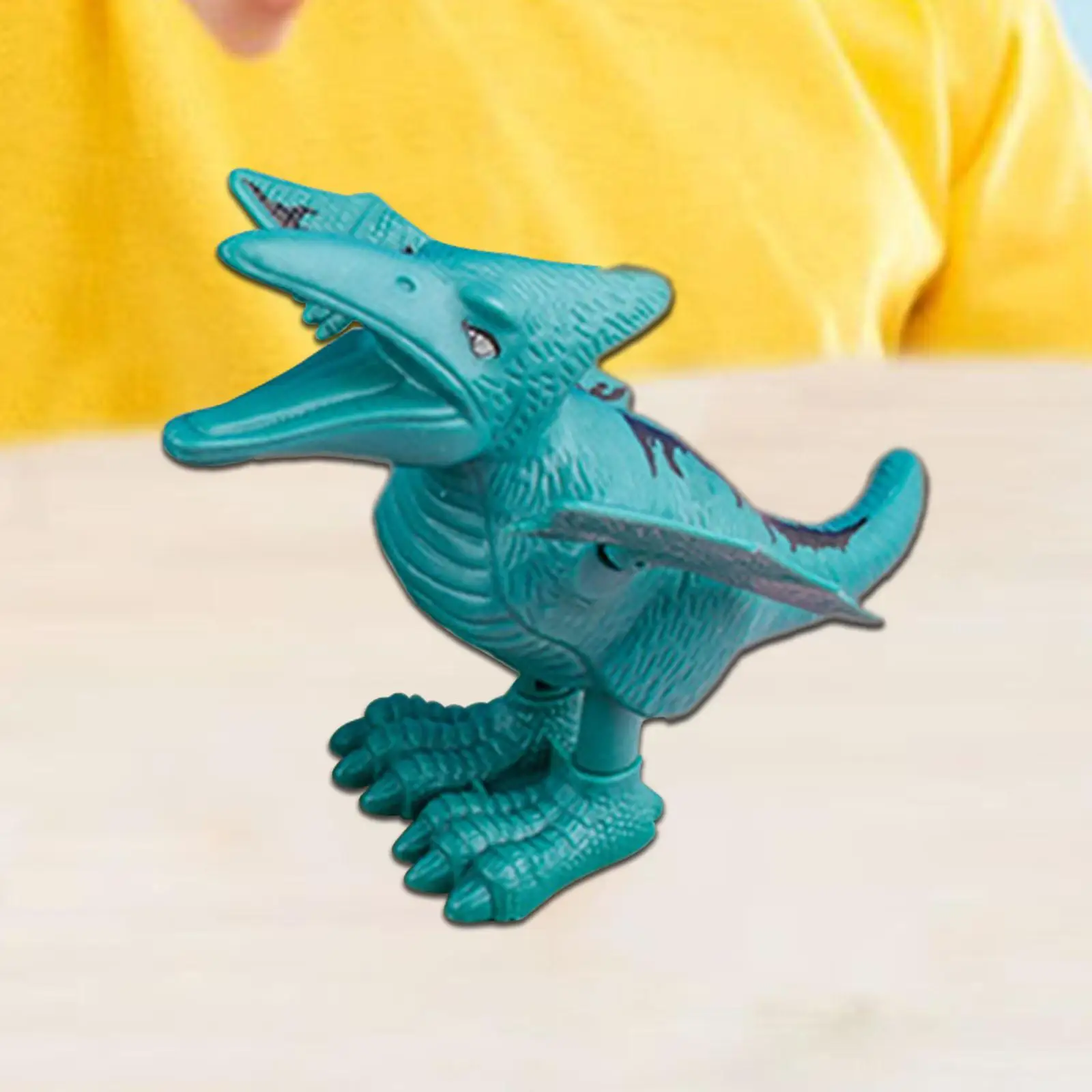 Wind Up Dinosaur Toy Walking Dino Figure Fine Motor Skill Educational Sensory Play for Kids Boys Girls Preschool Learning Gift