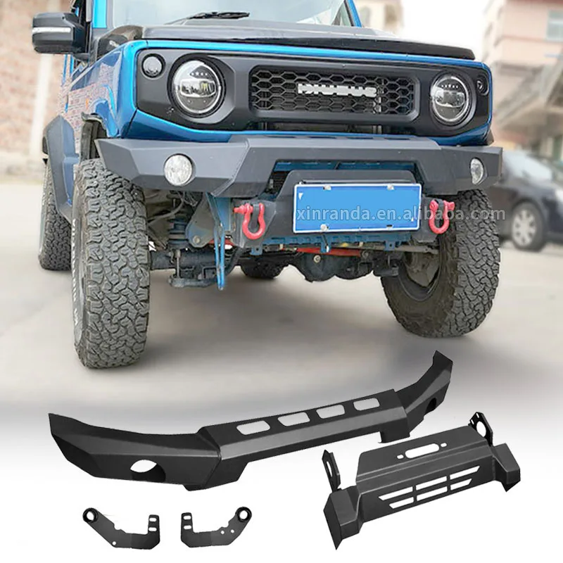 Front Bumper for Suzuki Jimny JB74 JB64 JB74w JB64w 2018- Sierra Steel Aluminum Alloy