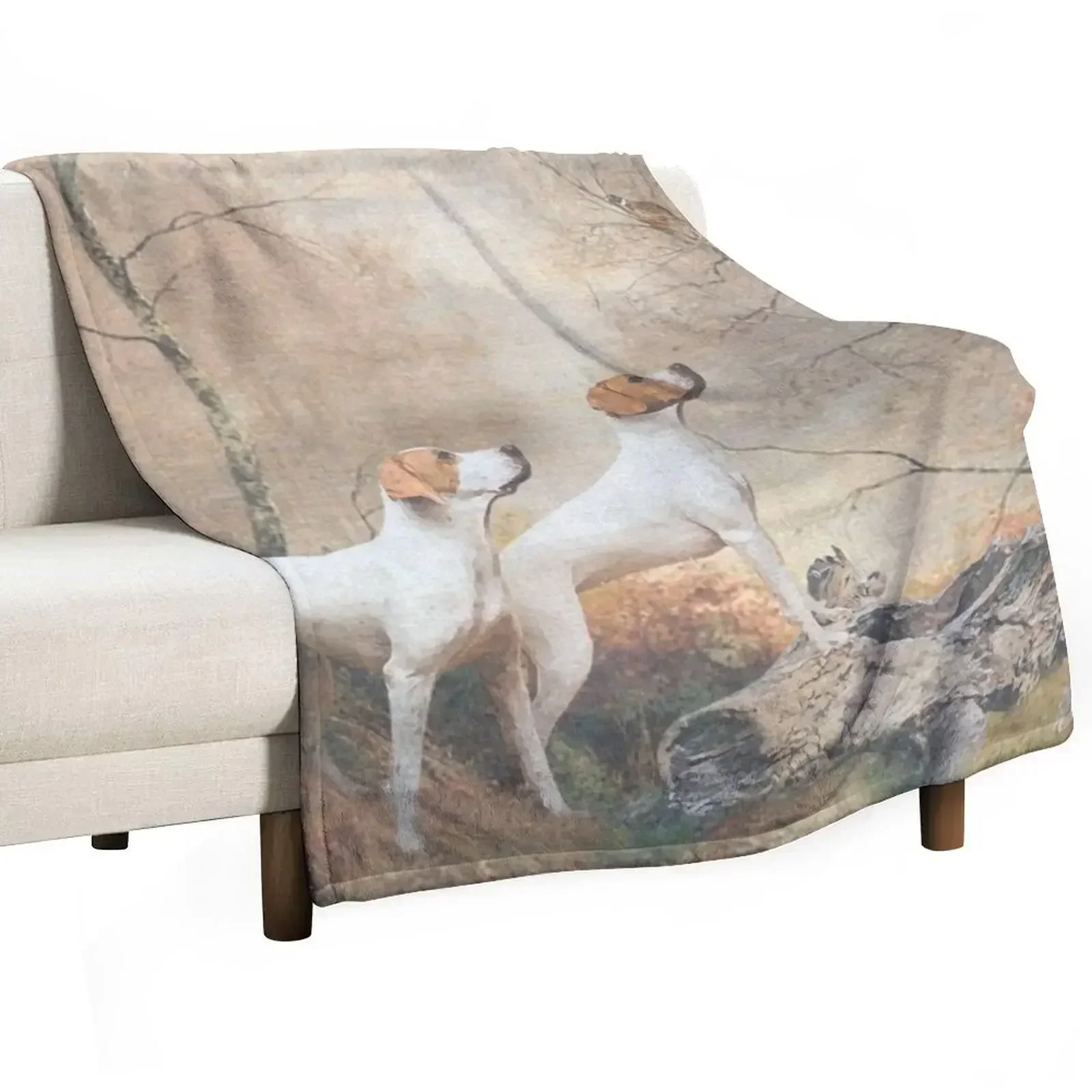 English Pointer is hunting the Pheasants Throw Blanket Luxury Brand Thermal Cute Plaid Retros for winter Beach Blankets