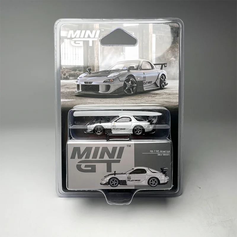 

MINIGT 1:64 Scale #1106 RX-7 Alloy Car Model Static Collection Decorated Holiday Gifts Toys Souvenir Gift