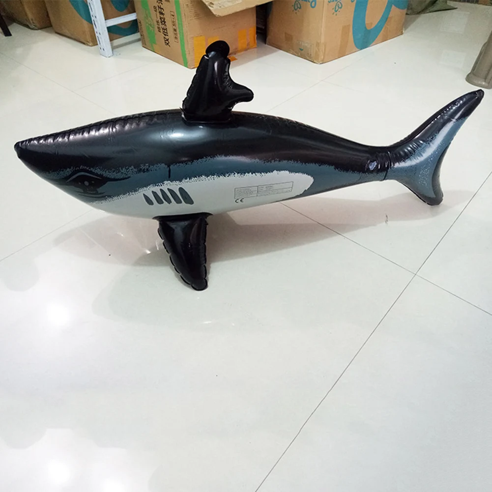 1-5PCS Schwimmenden Shark Wasser Schwimmen Pool Float Wal Fisch Tiere Spielzeug Kinder Erwachsene Aufblasbare Float Spielzeug Pool zubehör