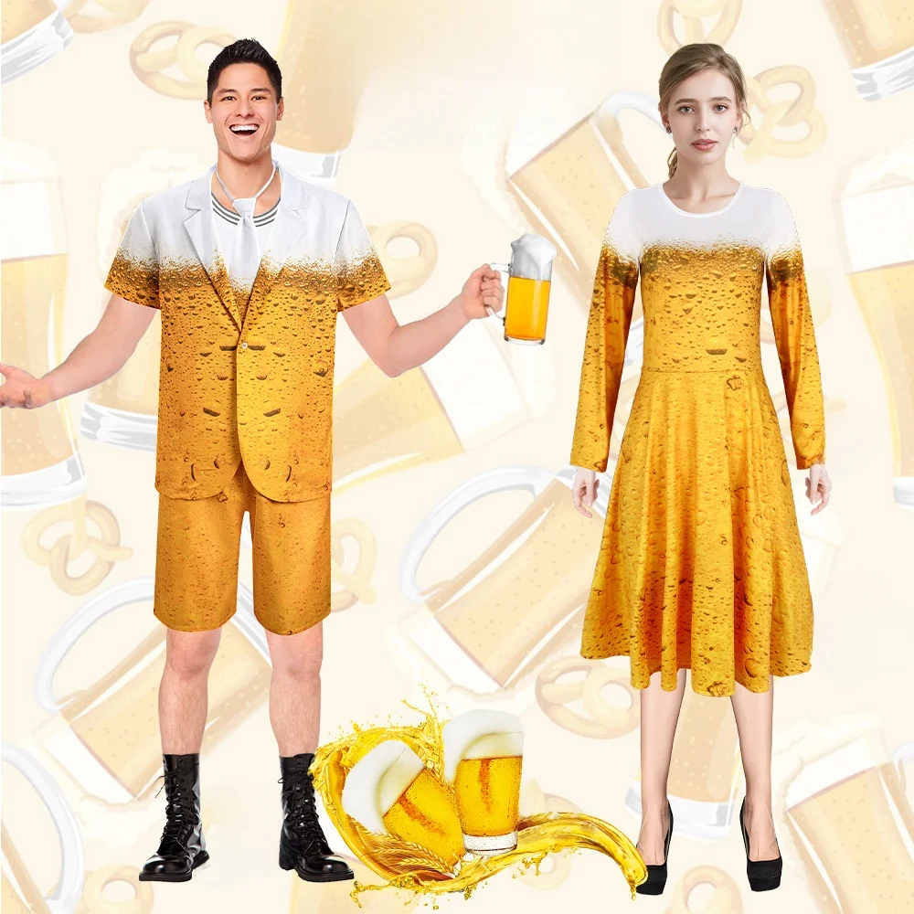 Men's Suit Performance Costume loween Beer Festival Stage Wear Traditional Chinese Ethnic Clothing Summer 2025 New Arrival