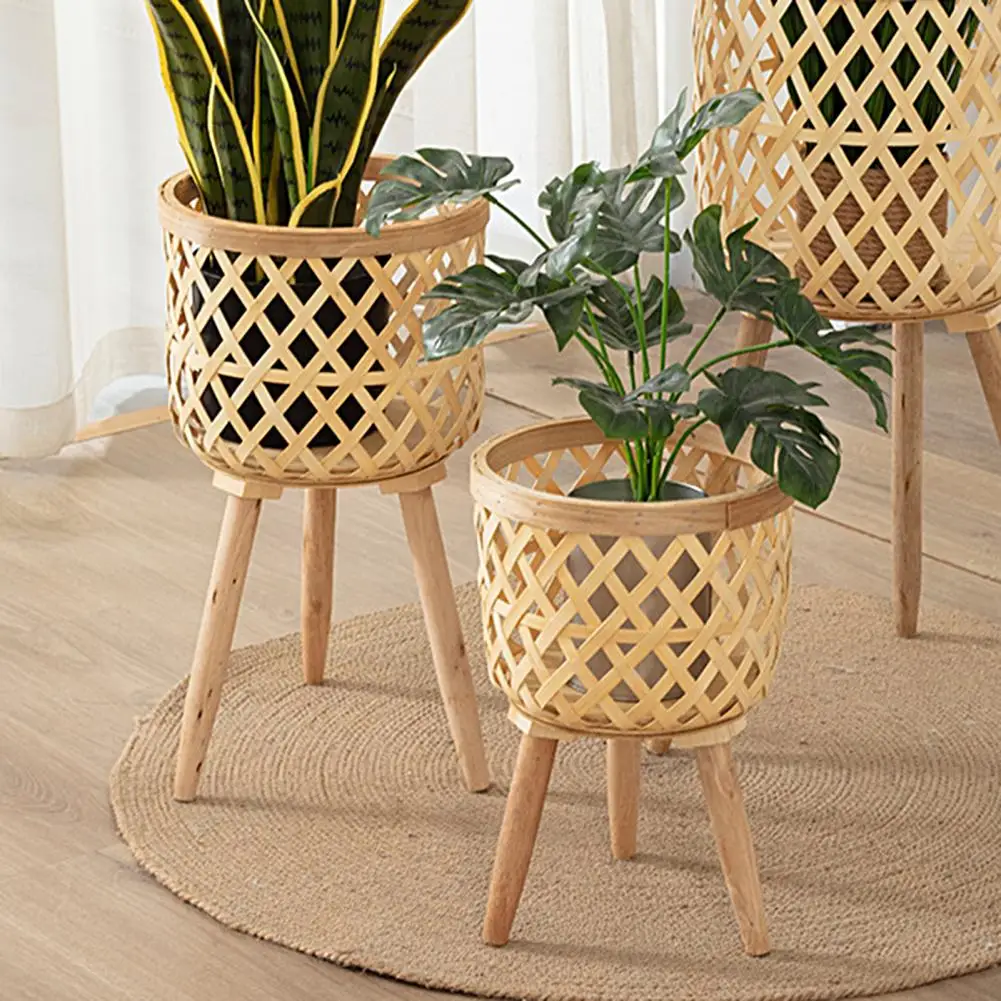 Attractive Good Removable Flowerpot Holder Plant Display Stand Wisteria Flower Basket High Durability for Home