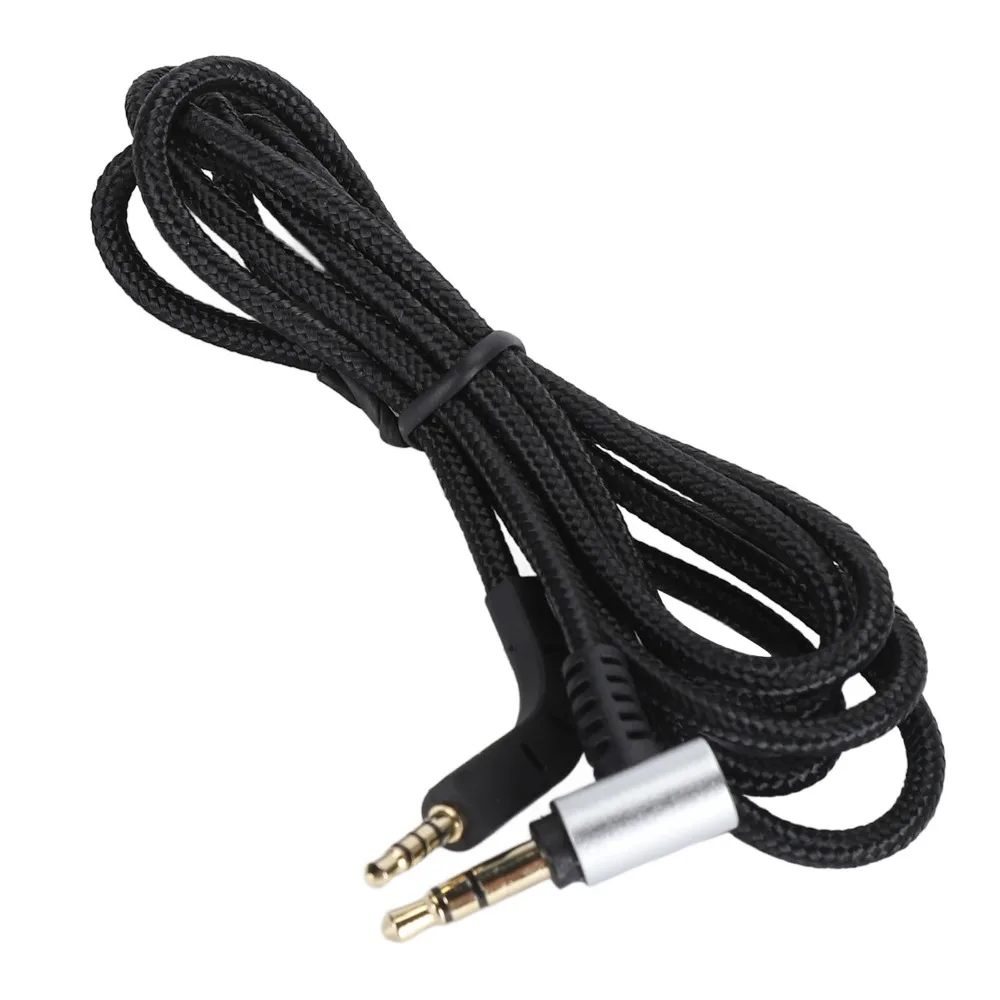 Cable de Repuesto para Auriculares Plug and Play, Cable para Auriculares de 1.5 m de Longitud, Conector Chapado en Oro para Bowers and Wilkins P7