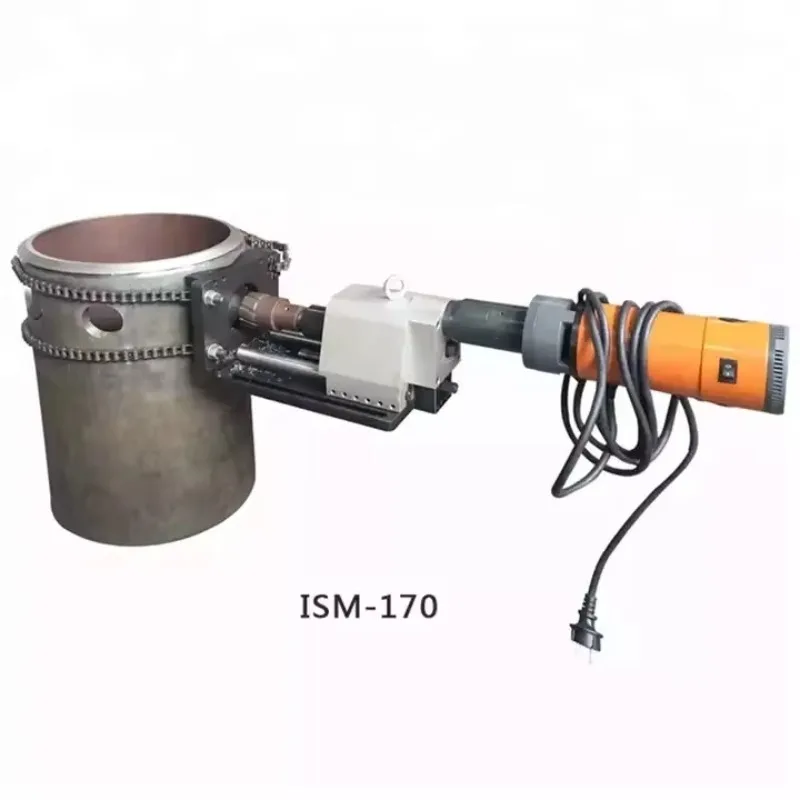 Portable Electric or Pneumatic Motor Stainless Steel Pipe Hole Cutting and Drilling Machine ISM-170