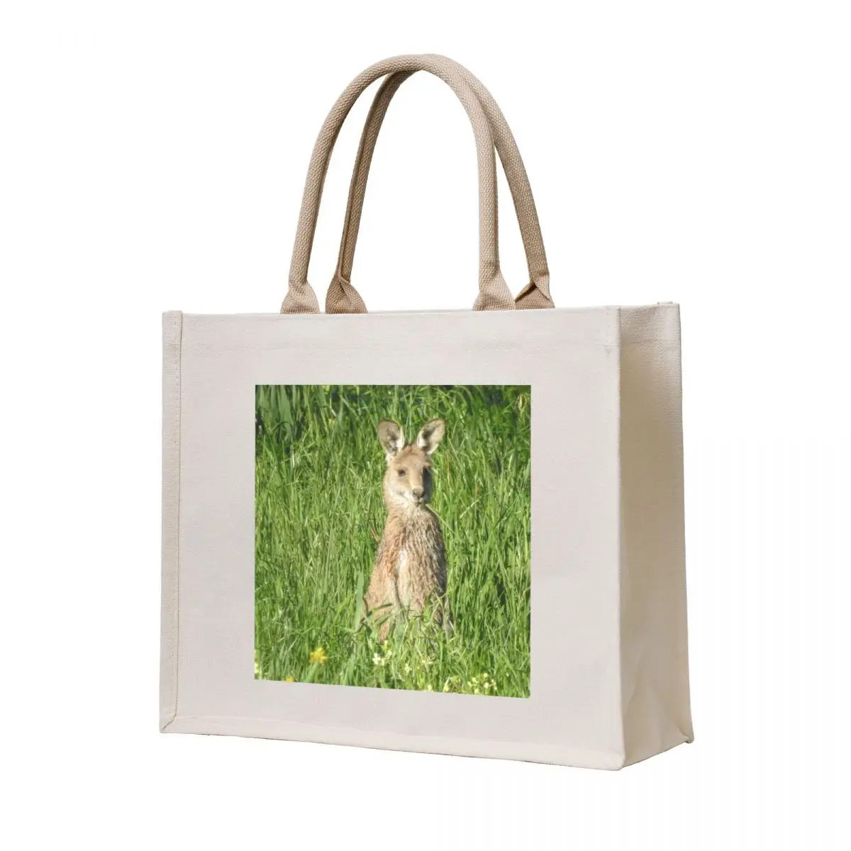 

Aussie Wallaby Tote Bag canvas tote bags university shopper bag handbag