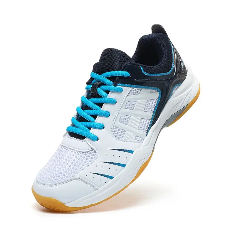 Men's badminton trainers Breathable non-slip soles Women's tennis shoes Table tennis shoes with swivel buckle