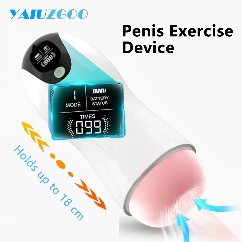 Automatic Male Masturbator Cup Sucking Vibrator Sex Toy For Men Real Vagina Blowjob Penis Vacuum Suction Vibration Adults 18