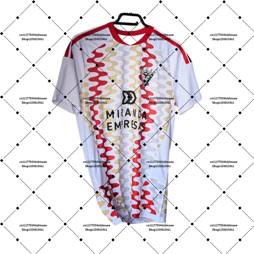 2026-27 Spain Mens Outdoor Soccer Sport Top Adult T-shirt CD Mirandés Unisex Home Breathable Training Dry-fit Football Jersey