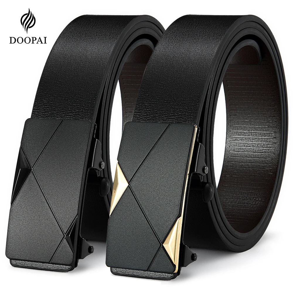 Männer Gürtel Metall Luxus Marke Automatische Schnalle Leder Hohe Qualität Gürtel für Männer Business Arbeit Casual Strap 120 120 130 cm
