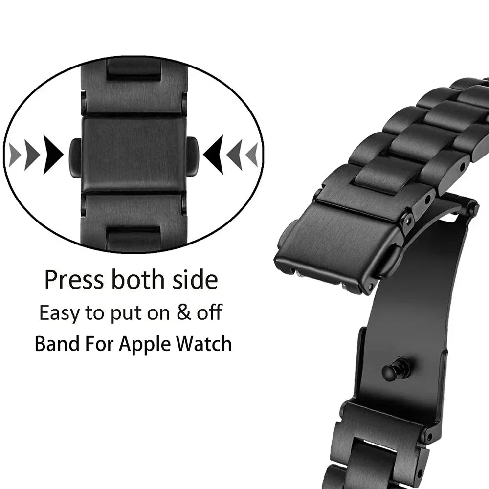 حزام حماية لـ Xiaomi Mi Band 8 Active سوار ساعة من الفولاذ المقاوم للصدأ لـ mi band 8 غطاء حماية لسوار معدني نشط