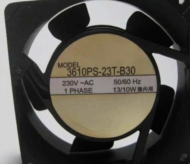 Original 3610PS-23T-B30 230V 13/10W 9cm9225 AC aluminum frame cooling fan