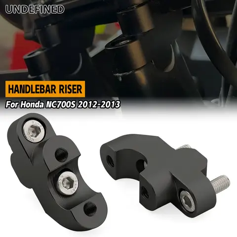 Motorcycle 22mm 7/8 " Handlebar Riser For Honda NC750X NC750S NC700X NC700S CB500X CB500F CB300F CB400F DCT 2012-2025 Aluminum