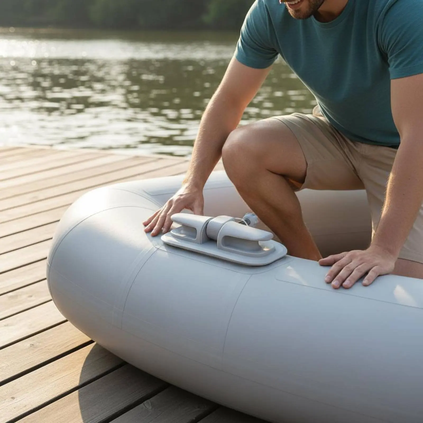 

Inflatable Boat Oar Lock Aluminum Alloy Insert Universal Oar Hinge Mount Dinghy Oarlock Adhesive Piece Boating Hardware