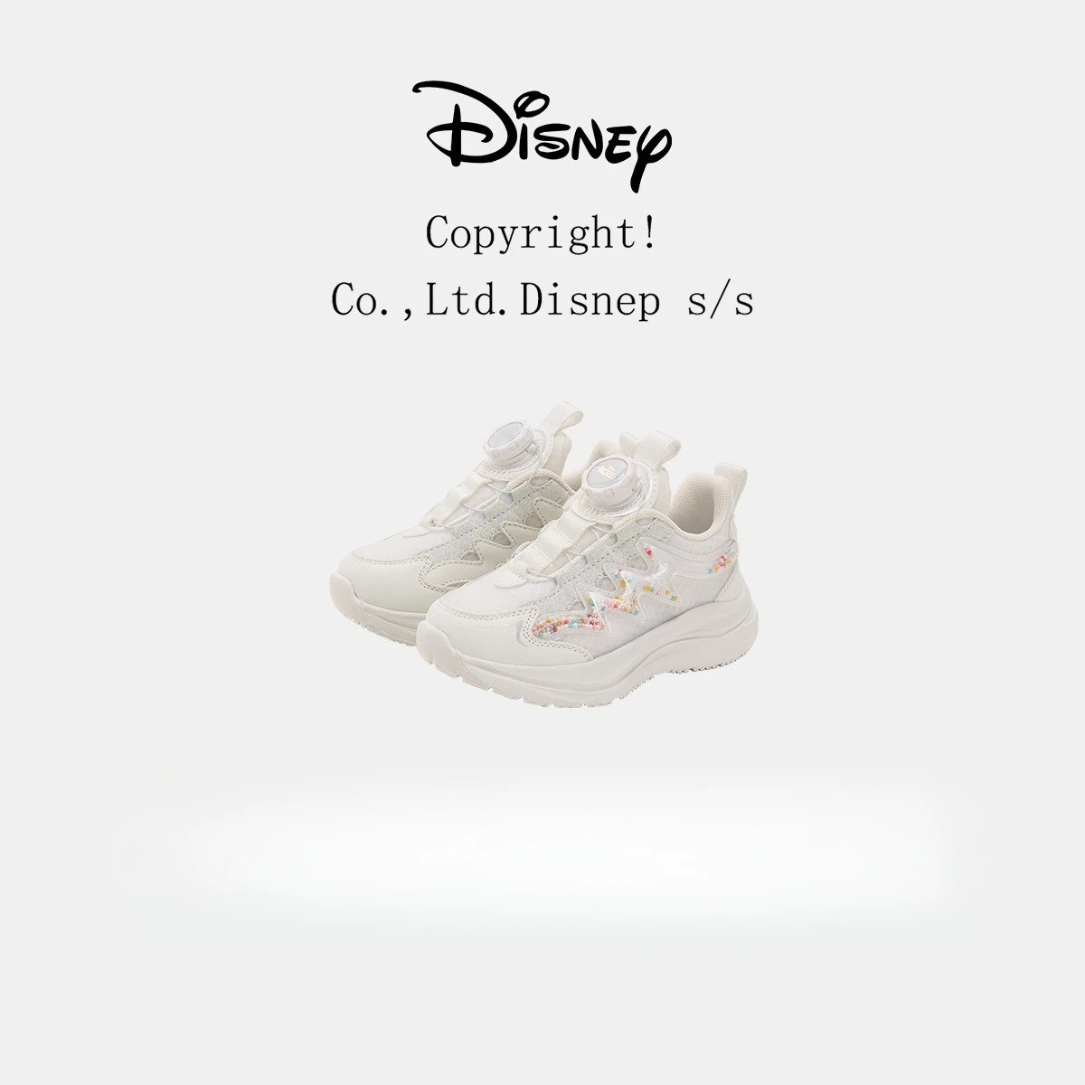 

Кроссовки Disney Classmate для девочек, детская модная удобная повседневная обувь с вращающимися пуговицами для папы